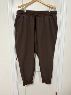 Old Navy Active Dark Brown Joggers XXL